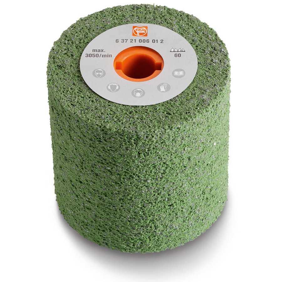 36333_7_z63721006012__OFC Fein 63721006012 Sanding Cylinder 100 x 100 G60 (Course) (Green)